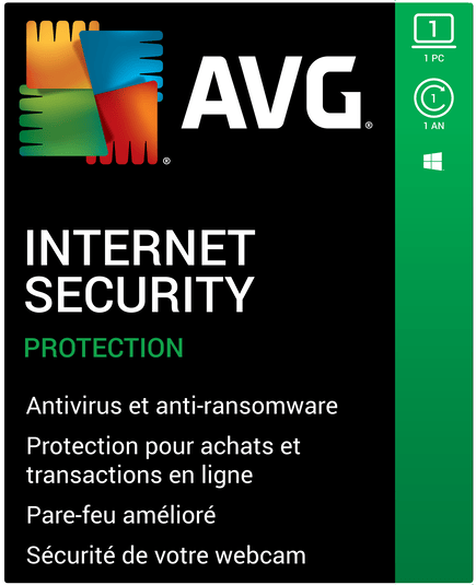 AVG Internet Security 2026 est un antivirus Premium puissant, primé, avec des couches supplémentaires de protection contre les menaces les plus sophistiquées. Offre une sécurité complète des achats et des opérations bancaires en ligne avec une confidentialité renforcée. Cette solution antivirus primée protège contre les virus et logiciels malveillants, sécurise vos e-mails, fichiers personnels et mots de passe, et empêche le piratage de votre webcam. ✔ Protège contre les virus et les logiciels malveillants.✔ Sécurise vos e-mails, vos fichiers personnels et mots de passe.✔ Sécurise vos achats et transactions bancaire sur Internet.✔ Protège contre le piratage de votre Webcam. 
